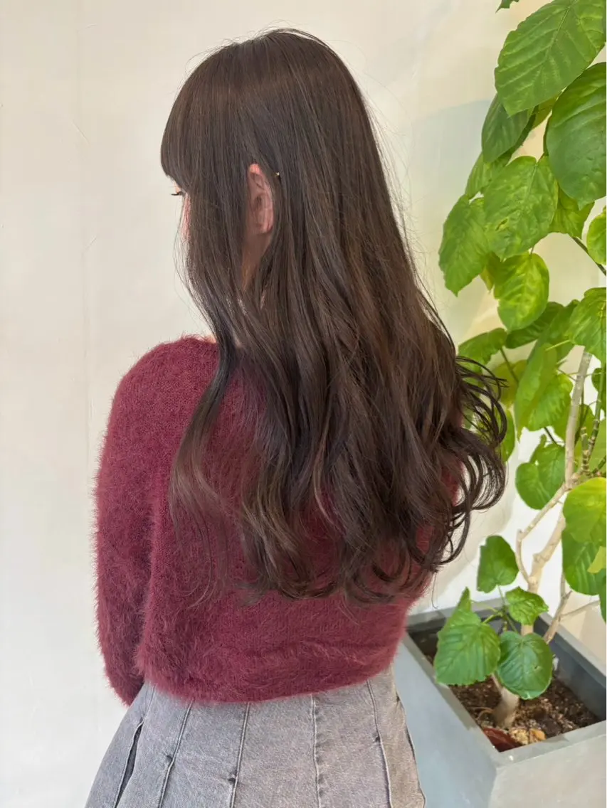 ロング カラー 髙木 千惺のヘアスタイル