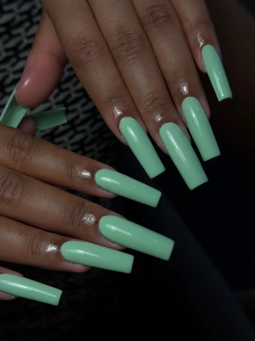 ネイル 韓国ネイル シンプルネイル ワンホンネイル ハンドネイル CoMo Nailのネイルデザイン