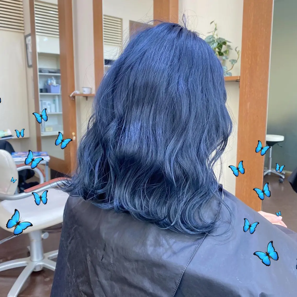 セミロング カラー 色落ちまで可愛い🧚 心斎橋hikaruのヘアスタイル