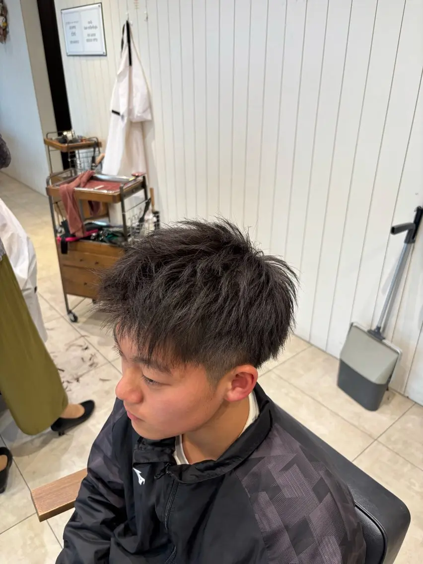 メンズ カット 髪質改善カラー✨ メンズ特化✨竹田渉真のヘアスタイル