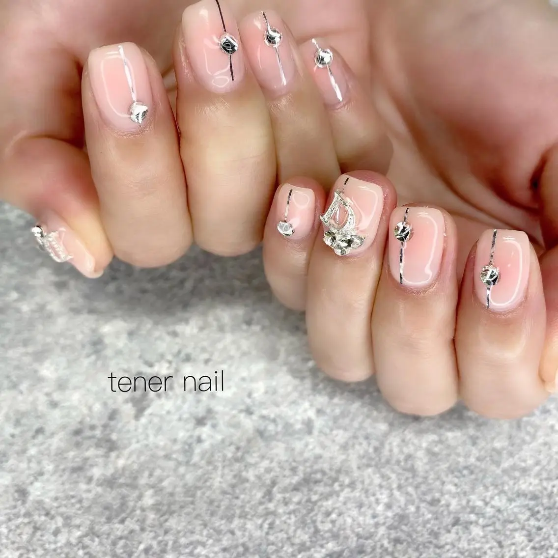 ネイル チークネイル テネルネイル tener nailのネイルデザイン
