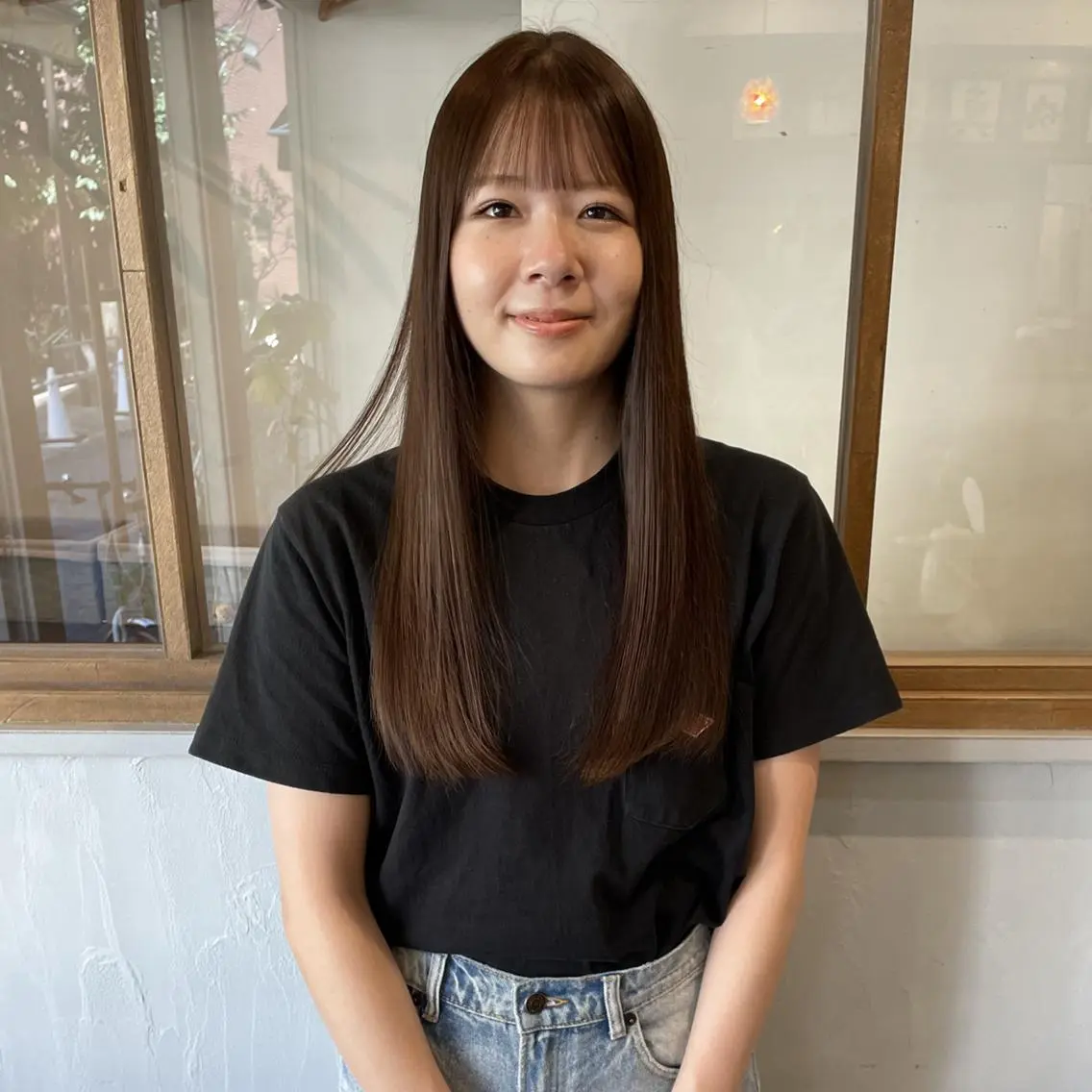 ロング カラー カット ヘアカラー トリートメント 神戸元町店 スタッフのヘアスタイル