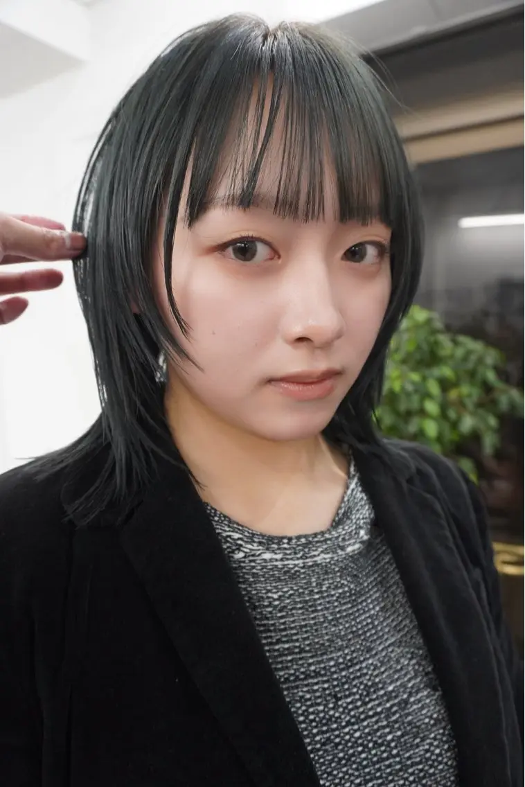 ミディアム カラー ボブレイヤー ボブ レイヤーカット レイヤー/似合わせ TAKUYAのヘアスタイル