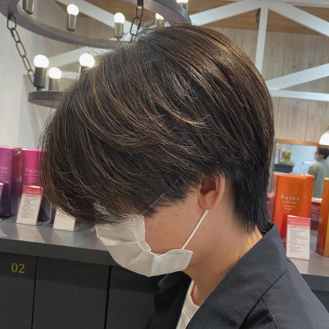 ショート メンズ メンズ韓国風 韓国風ヘア 柴田 枝利子のヘアスタイル