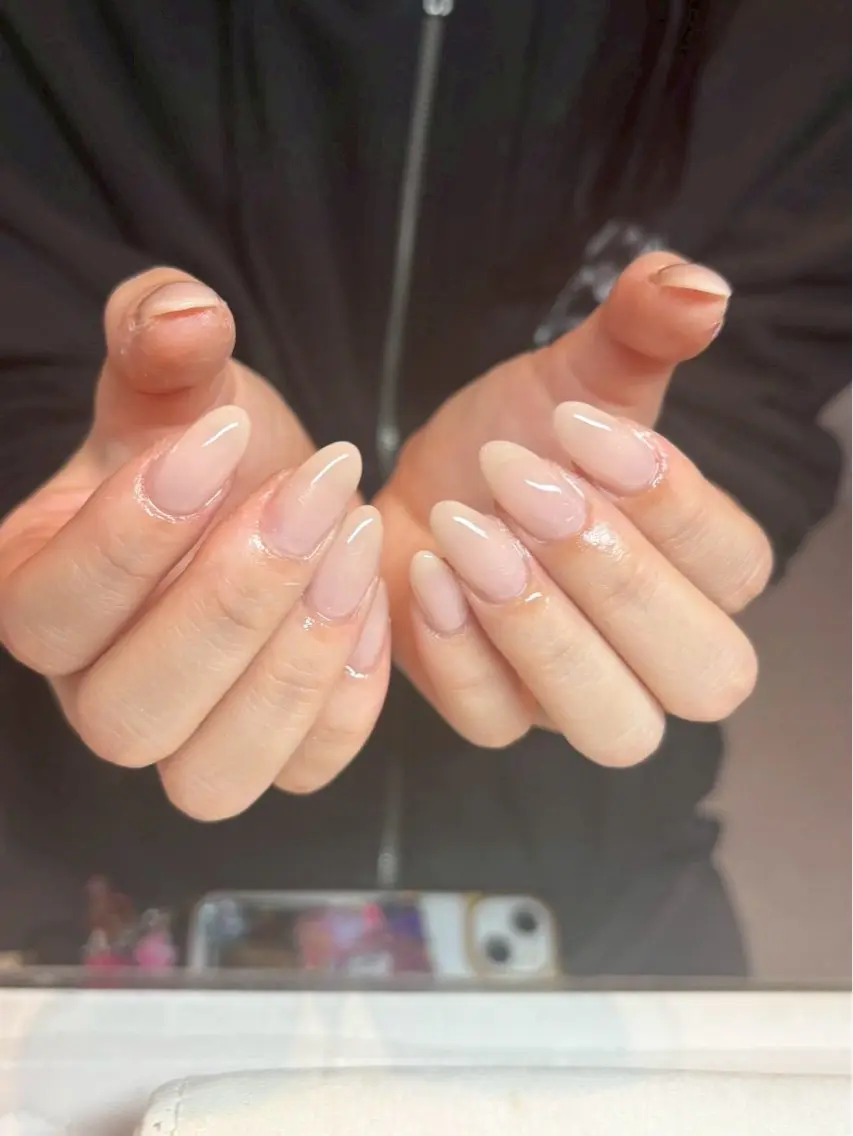 ネイル ワンカラーネイル ワンホンネイル ハンドネイル nailsalon popoのネイルデザイン