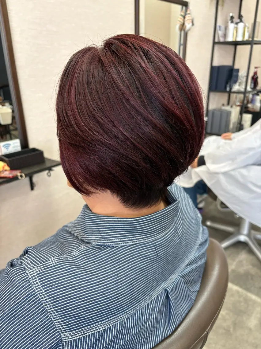 ショート 野崎 由理／髪質改善のヘアスタイル
