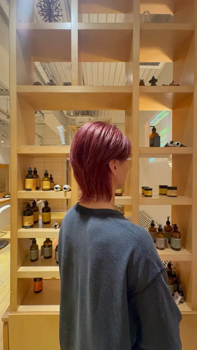 メンズ ヘアカラー 川越/organic 根本アユミのヘアスタイル