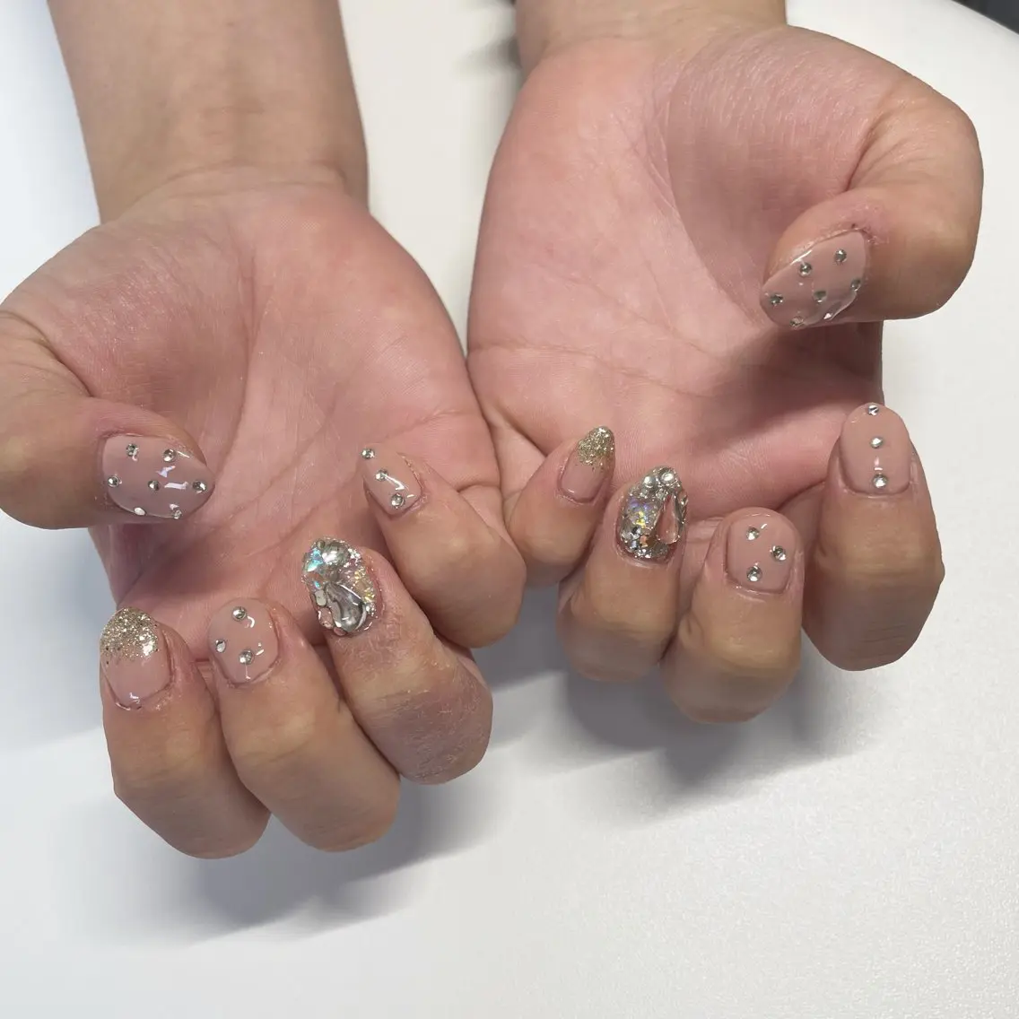 ネイル ワンホンネイル ピュアネイル& オンディーヌのネイルデザイン