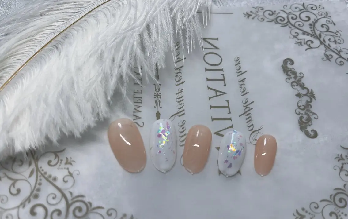 ネイル シンプルネイル Azel nail 伊野麗のネイルデザイン