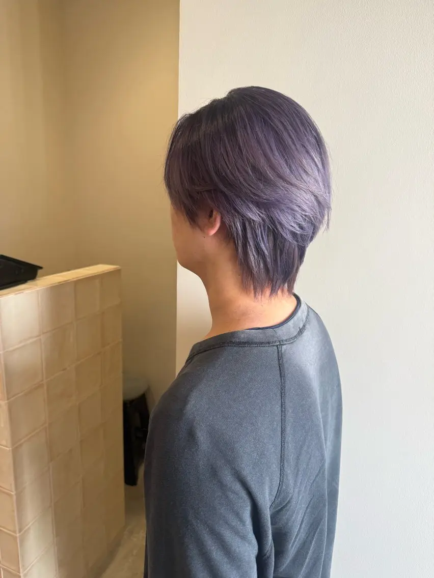 カラー メンズ 💛🤍U too e’s /店長🧸のヘアスタイル