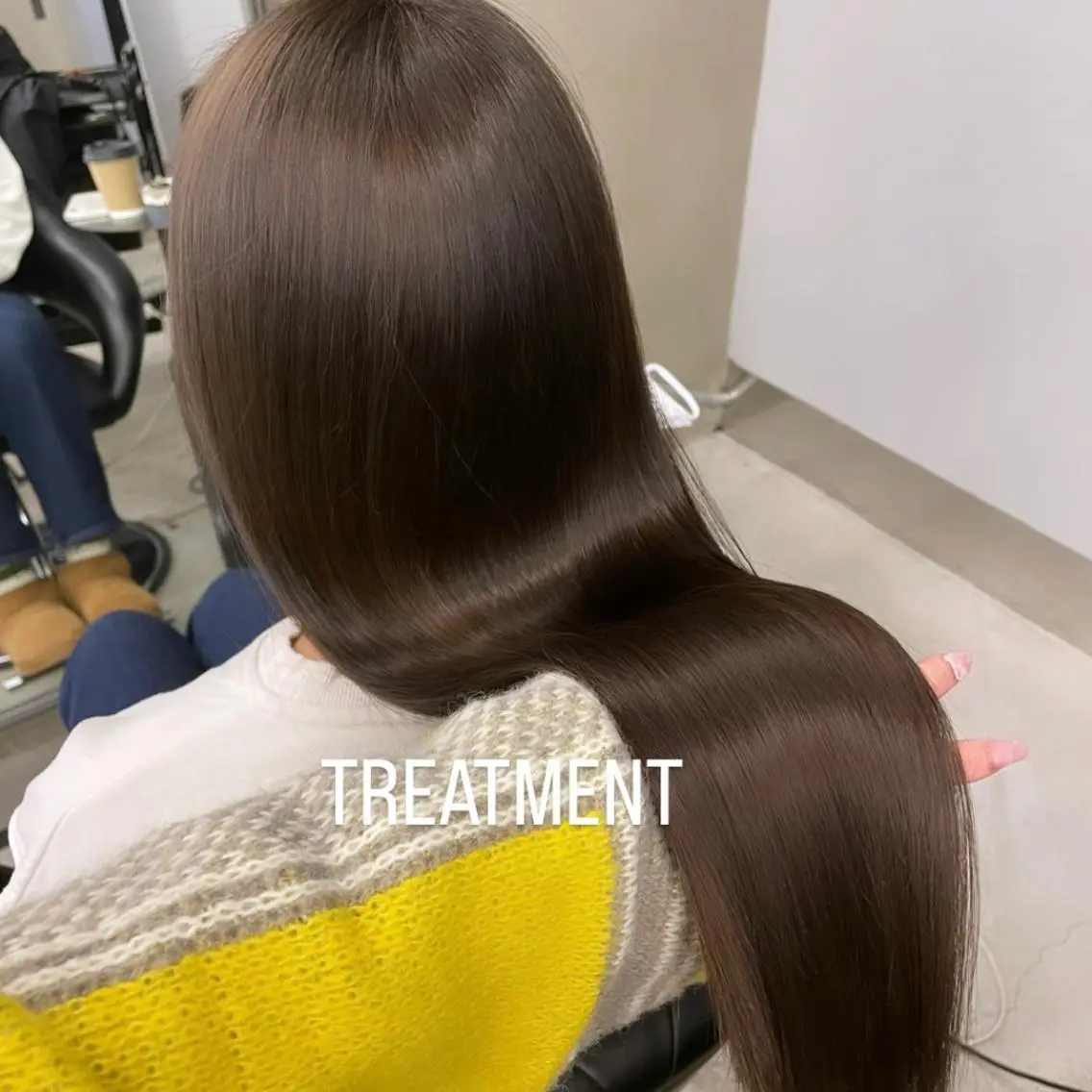 ロング カラー エクステ🩵ブリーチ 韓国ヘア🩵KAEのヘアスタイル