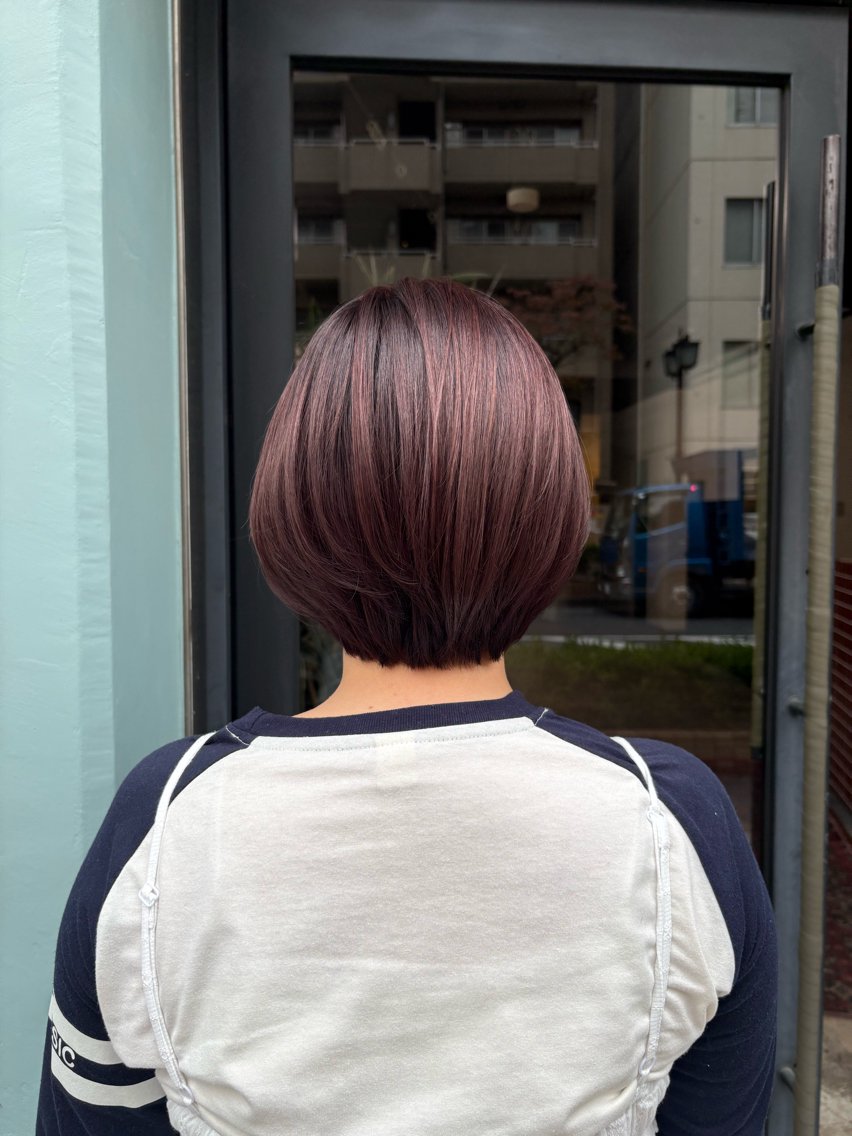 ショート カラー ヘアカラー みっこ 美容師のヘアスタイル