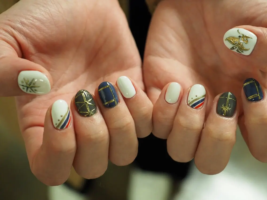 ネイル なんば7nail YUZUHAのネイルデザイン