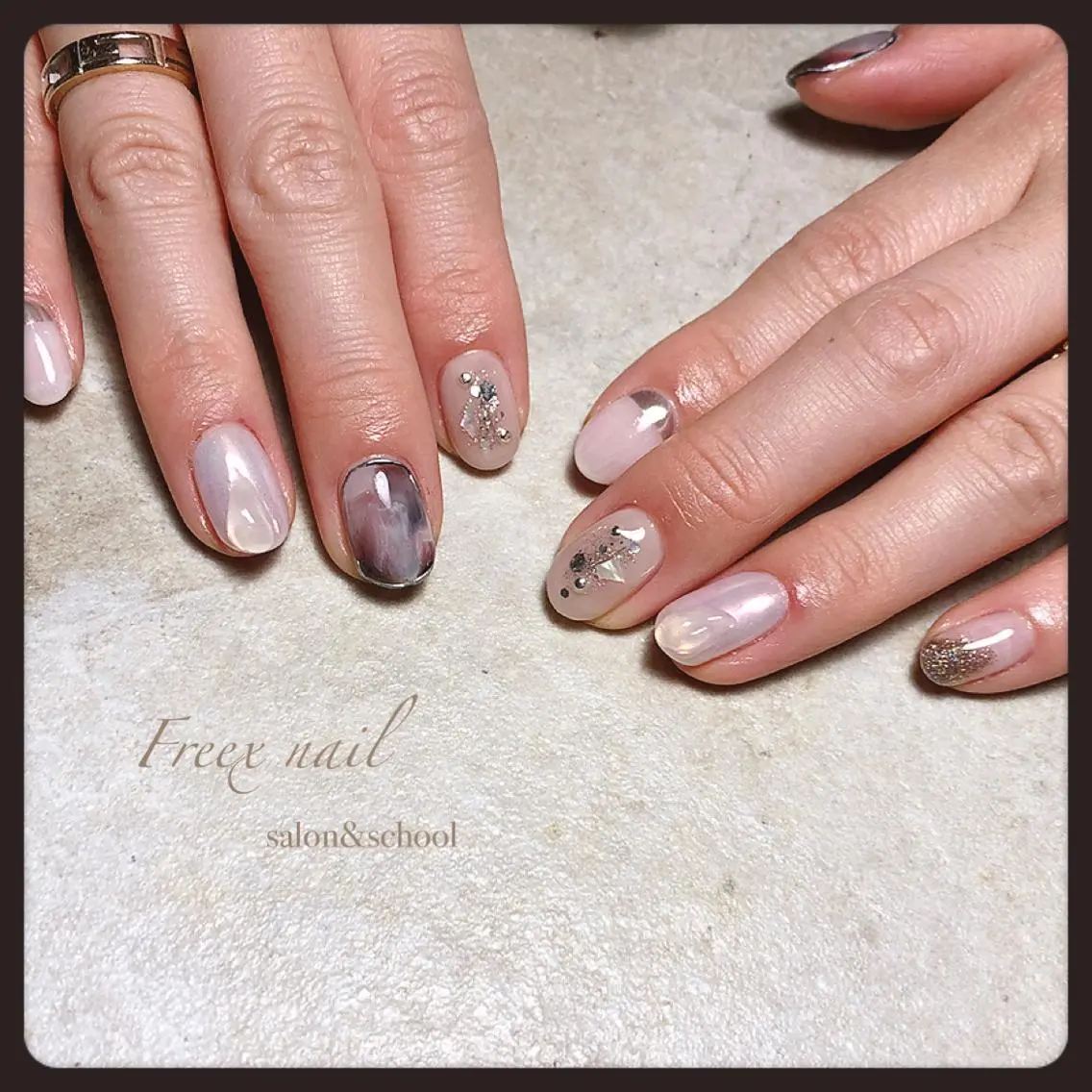 ネイル ニュアンスネイル freex nail /ニュアンス/個性派のネイルデザイン
