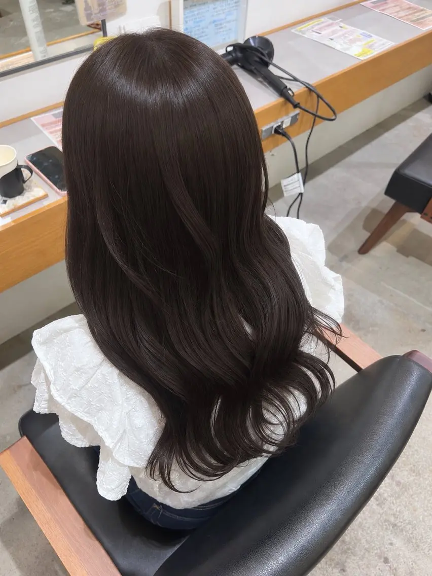 ロング ヘアカラー トリートメント suzuna ✩.*˚のヘアスタイル