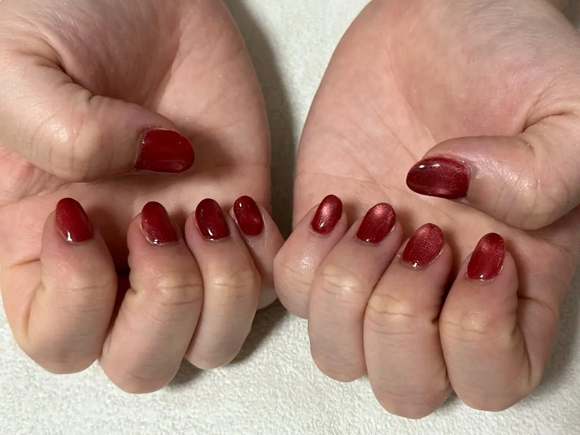 ネイル オーロラネイル 桜ネイル フラワーネイル フットネイル フレンチネイル ハンドネイル mogunail &blowのネイルデザイン