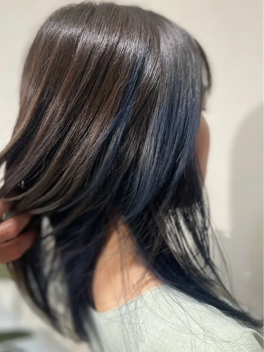 セミロング メンズ Re room. erikaのヘアスタイル