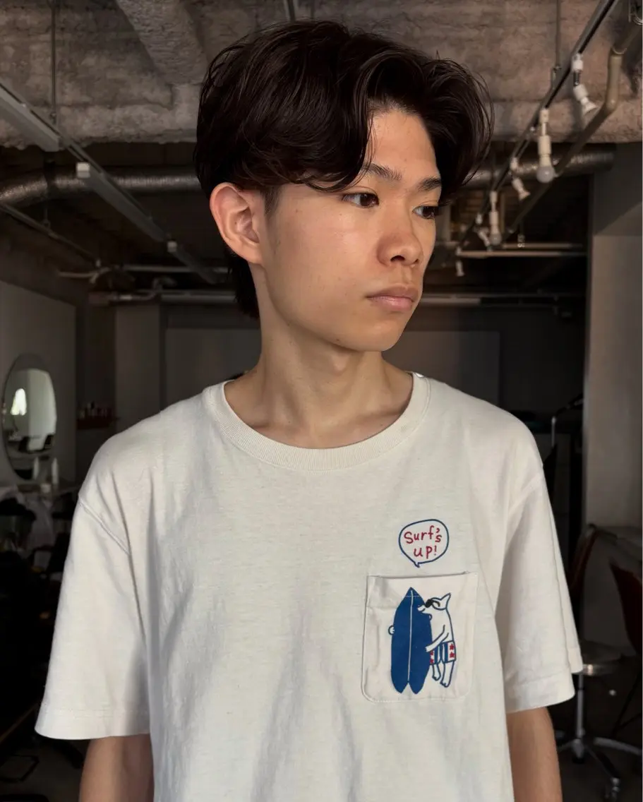 メンズ quon KINO/ カットモデル✂︎のヘアスタイル