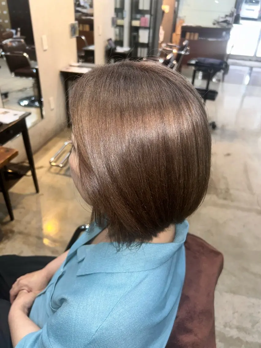 ショート カラー ブリーチ MEGUMI ／ママ美容師のヘアスタイル