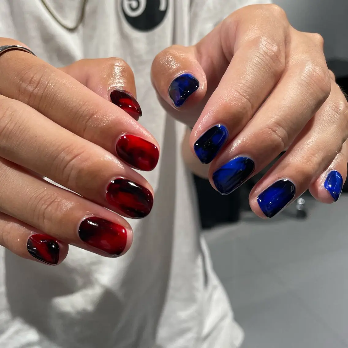 ネイル アートネイル メンズネイル ニュアンスネイル M.wish Yukinaのネイルデザイン