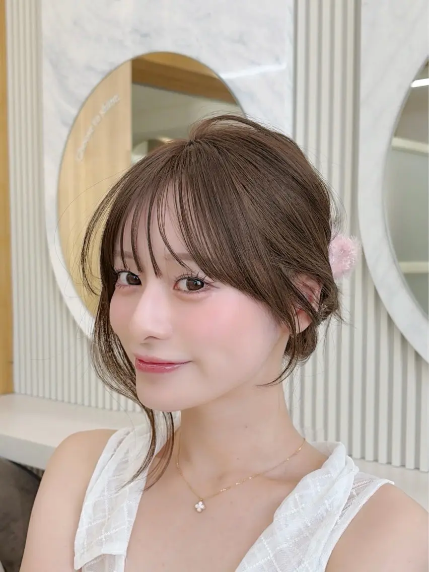 セミロング oto🤍×美髪× ゆるふわレイヤーのヘアスタイル