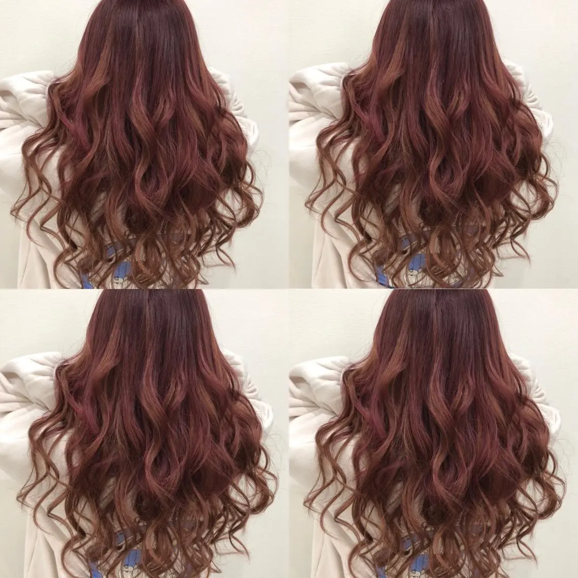 ロング カラー ブラウンカラー ピンクカラー ピンクブラウン 🌷MAYU 🌷のヘアスタイル