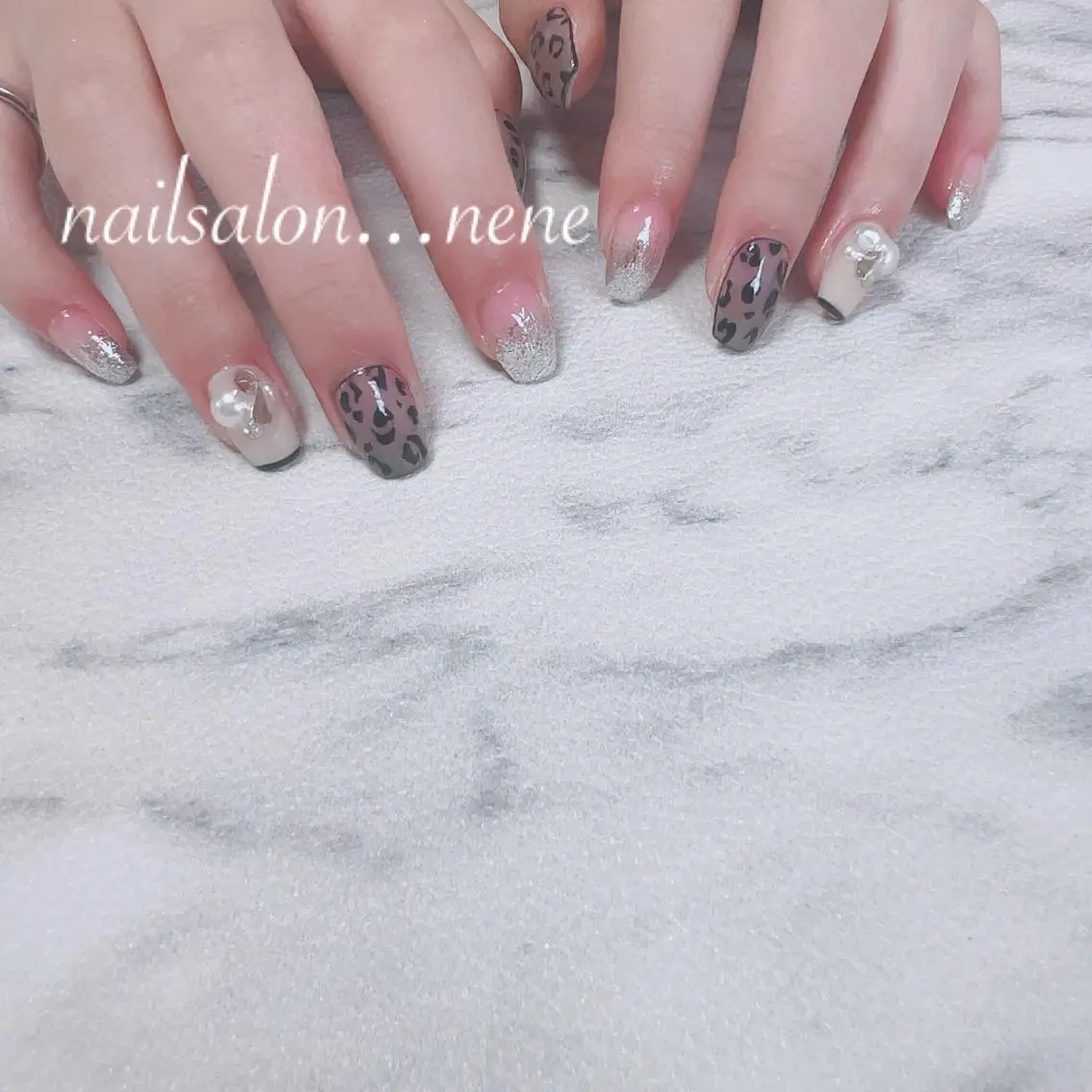 ネイル アニマル柄 nailsalon ...neneのネイルデザイン