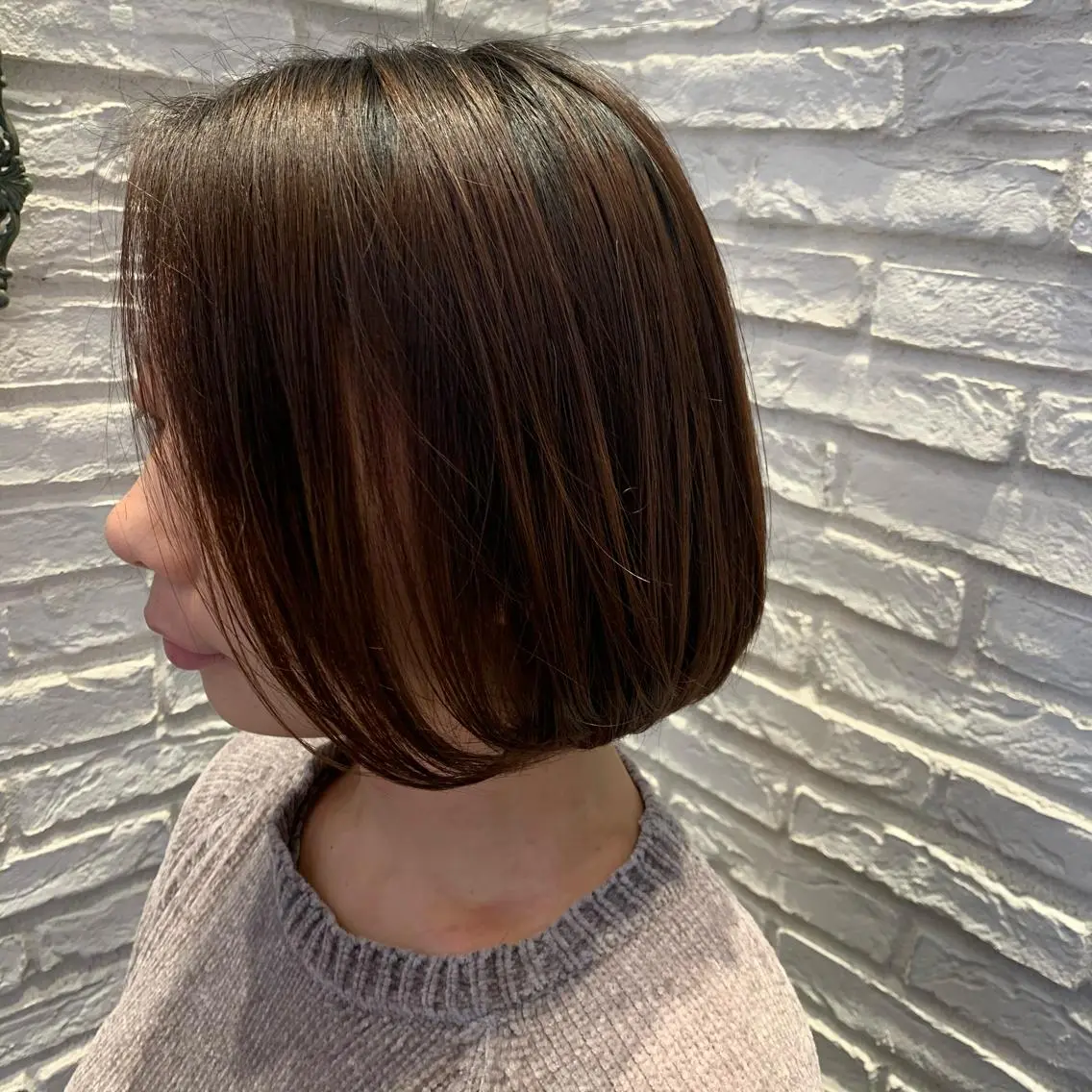ショート ボブ 鈴木 麻希のヘアスタイル