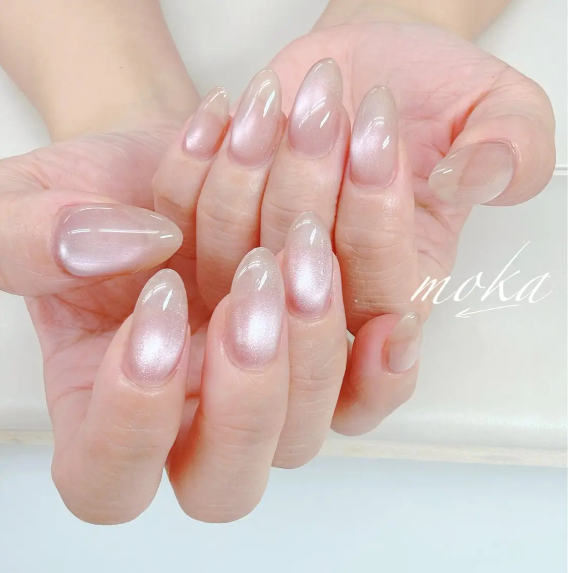 ネイル ハンドネイル ハンドケア 胡蝶蘭レディースサロ ンNailMOKAのネイルデザイン