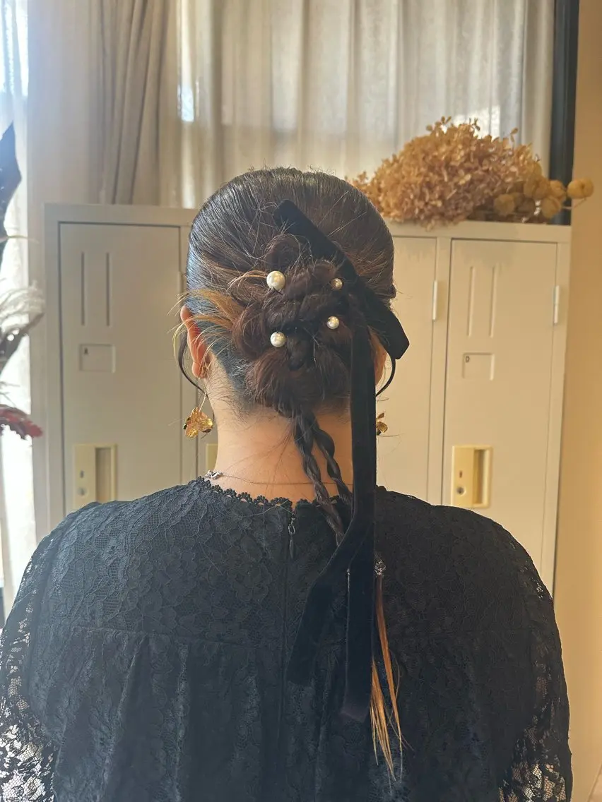 ヘアアレンジ ヘアセット 高橋 那美のヘアスタイル