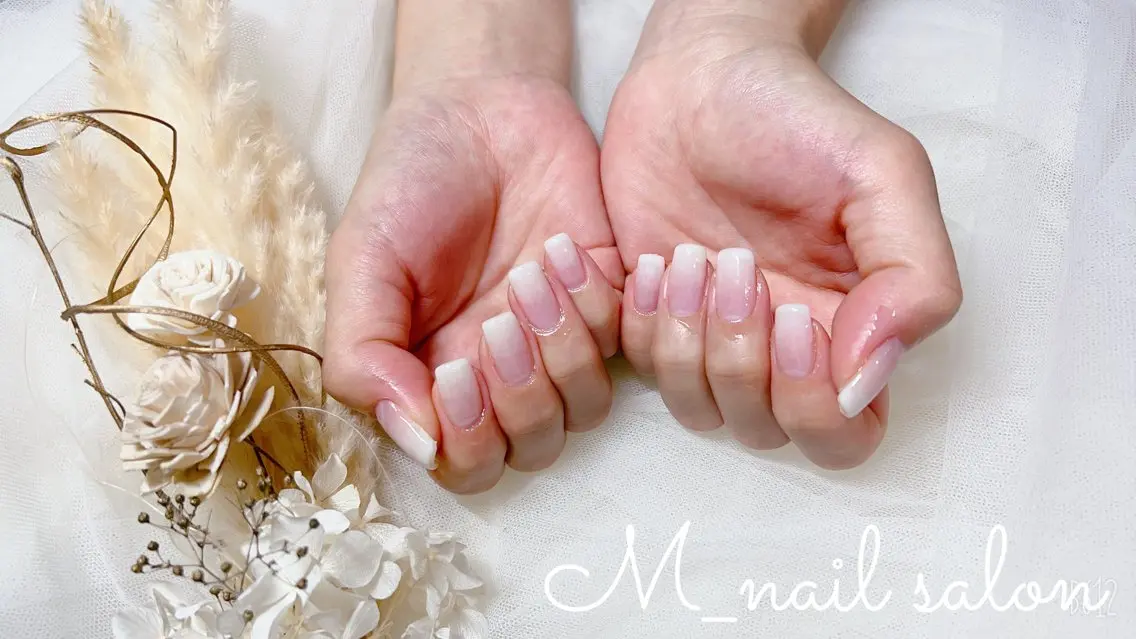 ネイル シンプルネイル M_ nail salonのネイルデザイン