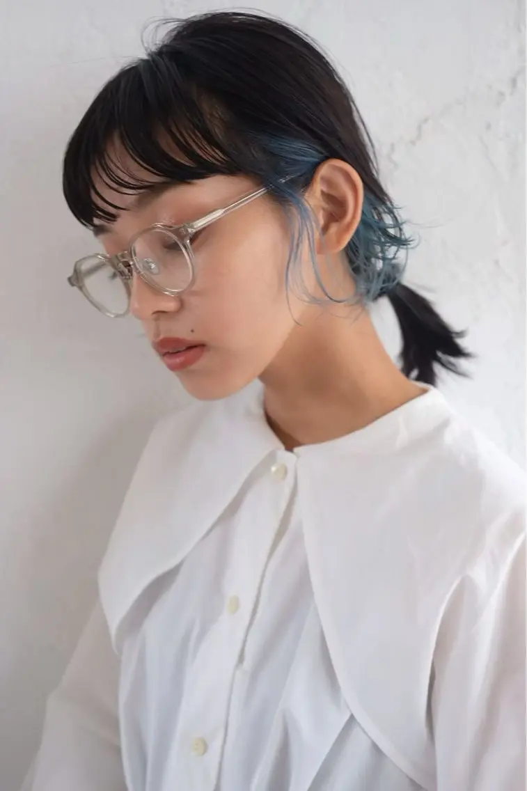 ミディアム 山本 千尋のヘアスタイル