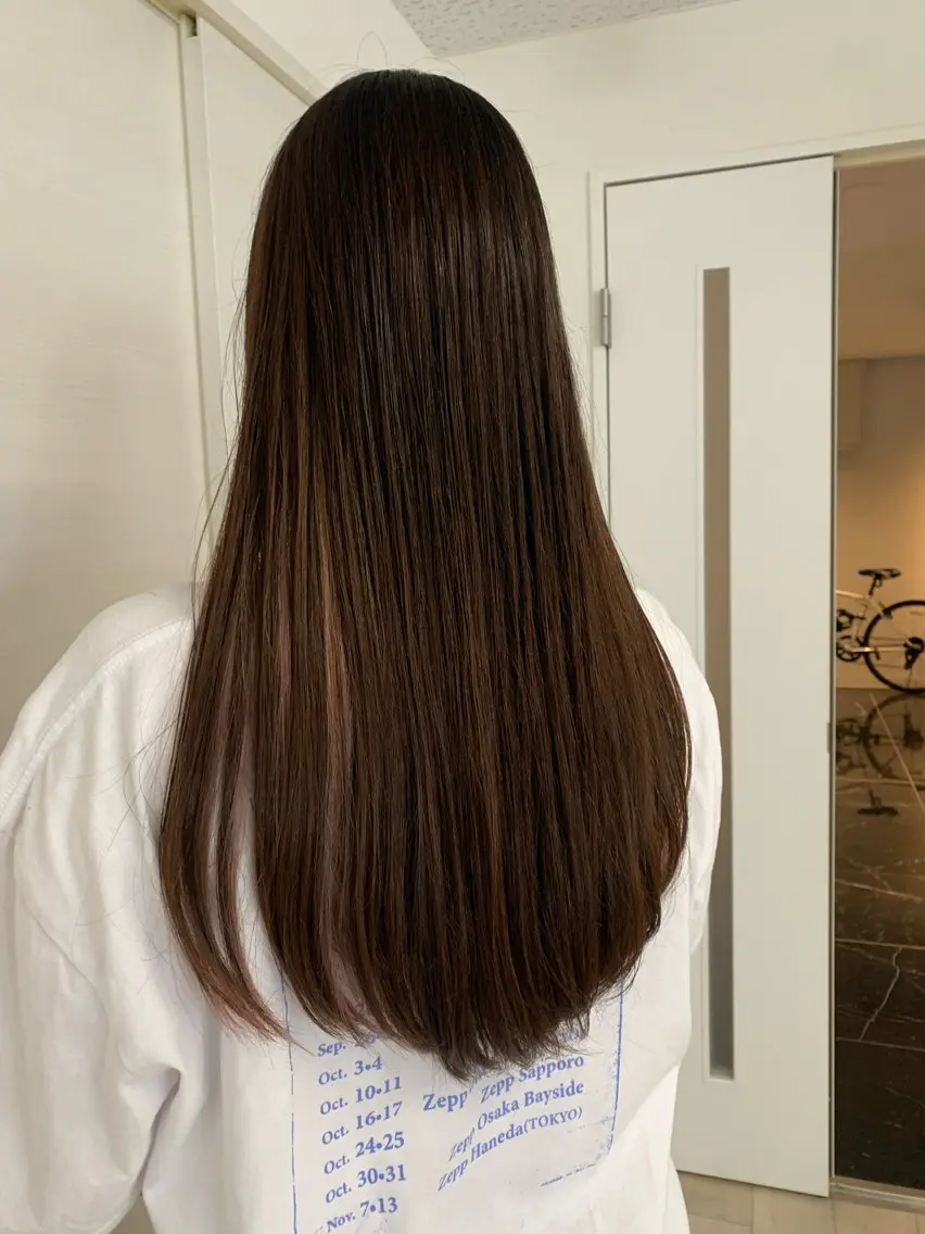 ロング 🍃 𝙍𝙀𝙉𝘼のヘアスタイル