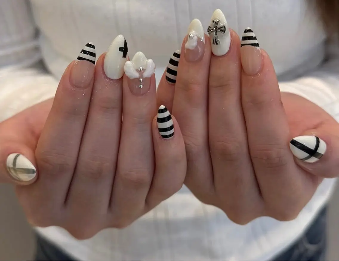ネイル ジェルネイル パラジェル スカルプネイル ネイルチップ NiJi Nailsのネイルデザイン