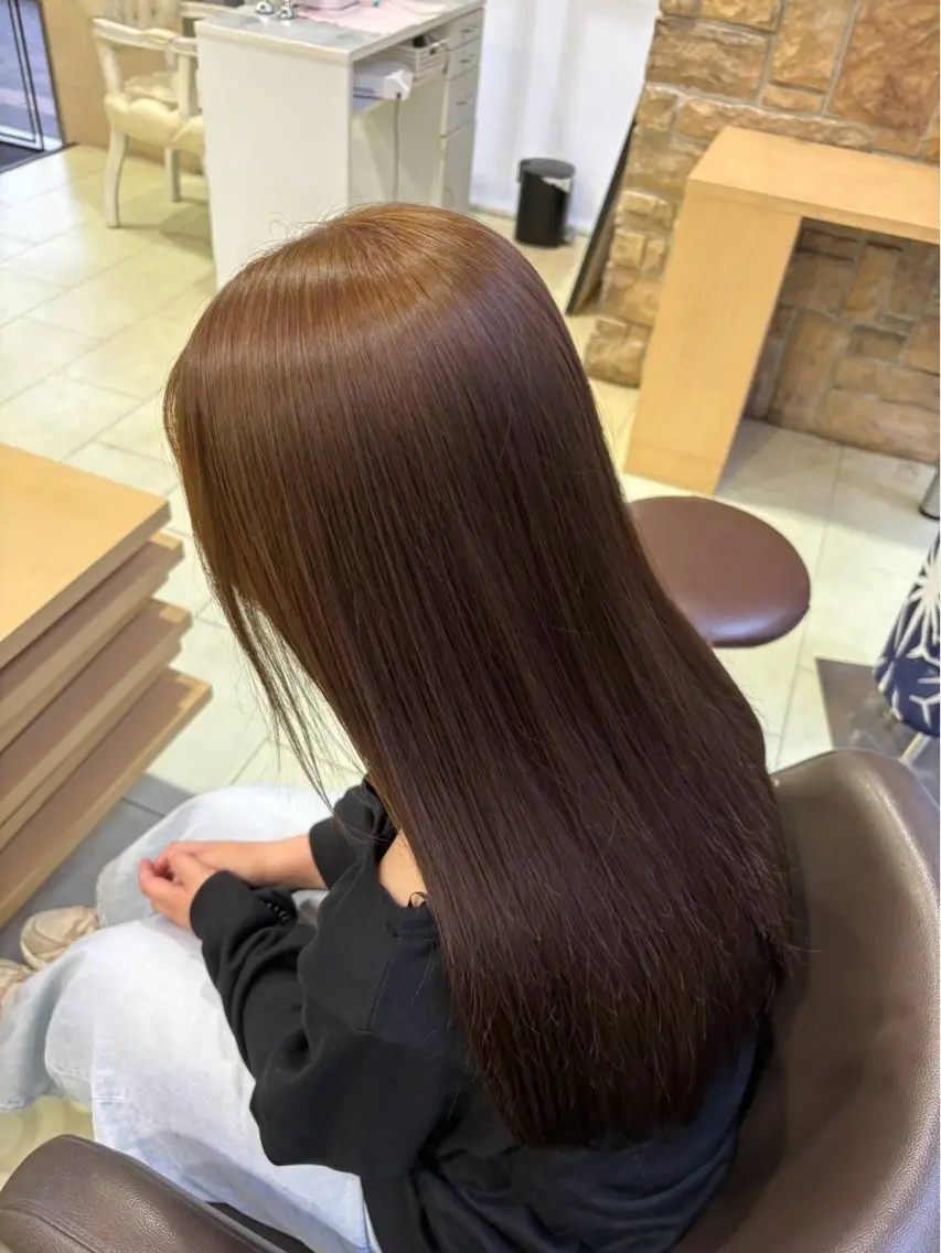 ミディアム 🖤KANON🖤 暖色カラー🍒のヘアスタイル