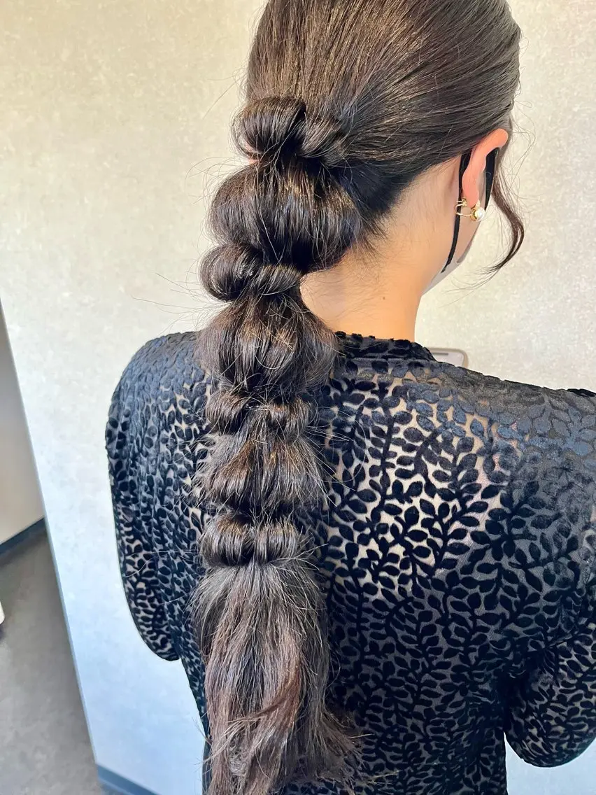 ロング デート ロング 玉ねぎヘアー 髪質改善⚡️カラー 🍀武久 誠🍀のヘアスタイル