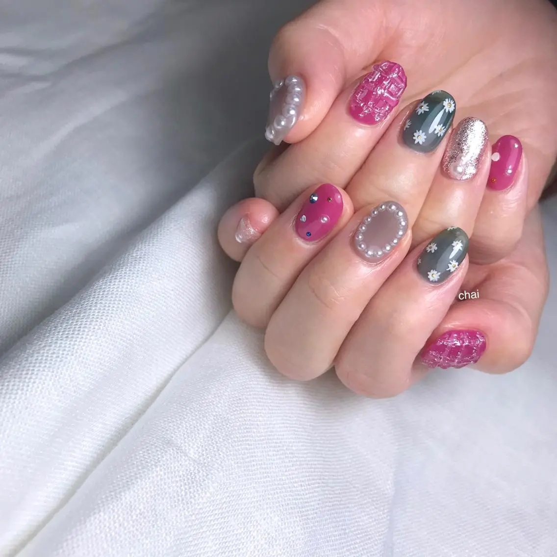 ネイル ハンドネイル chai nail _ai📍鶴橋/桃谷のネイルデザイン