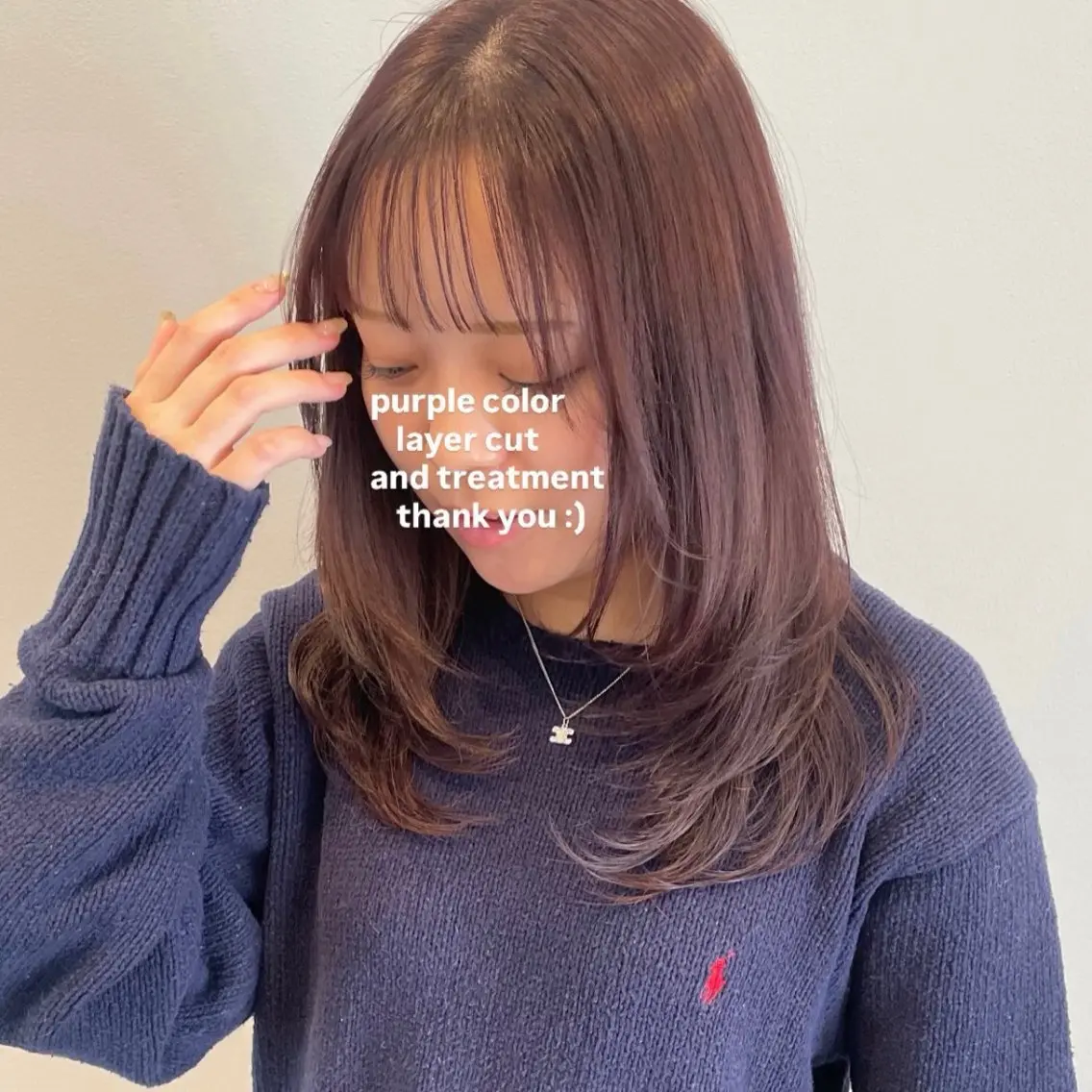カラー カット ヘアカラー トリートメント haruna / Toruveのヘアスタイル