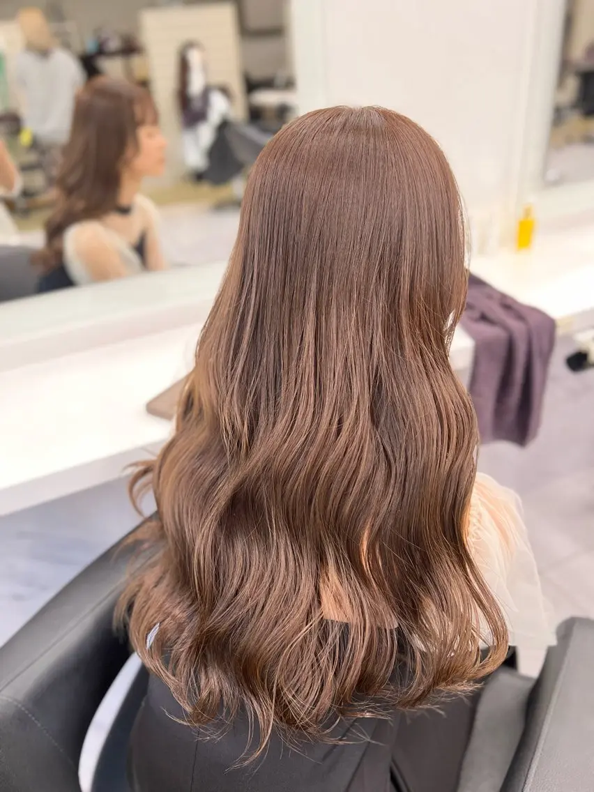 ロング ヘアアレンジ 🫧ハイトーン/ 髪質改善/ヒナタ🫧のヘアスタイル