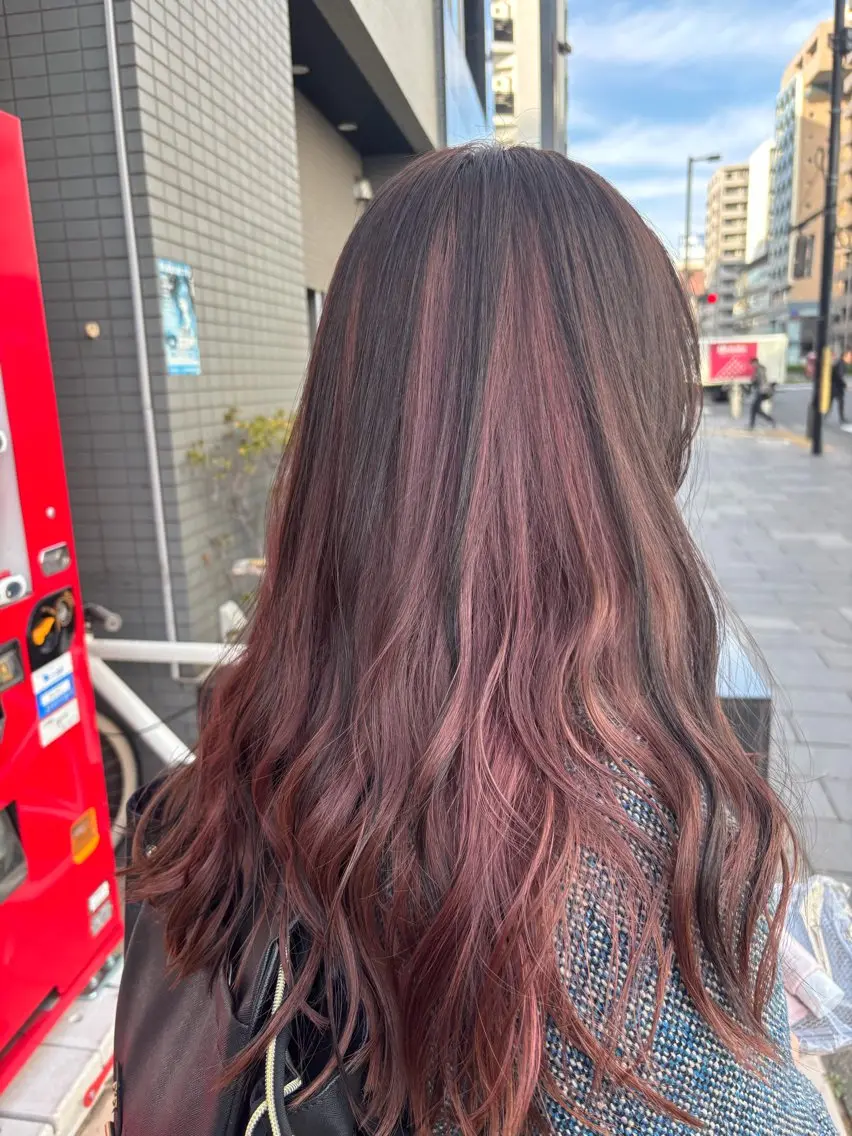 ロング カラー 🐰K+Plus🐰 まゆ🐰のヘアスタイル