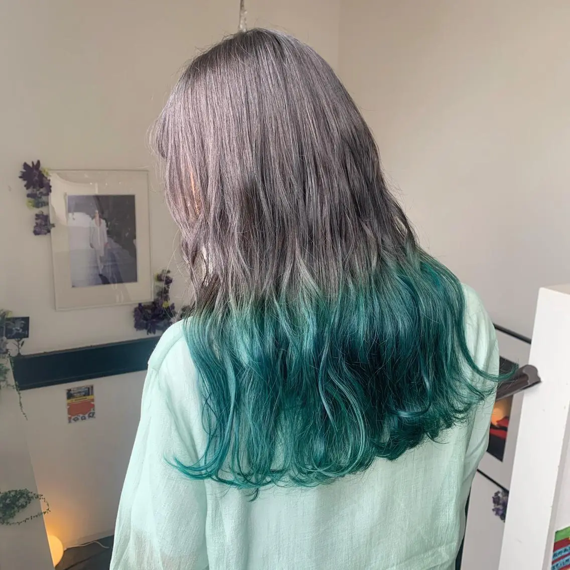 ロング カラー ヘアカラー 袴田 伊代のヘアスタイル