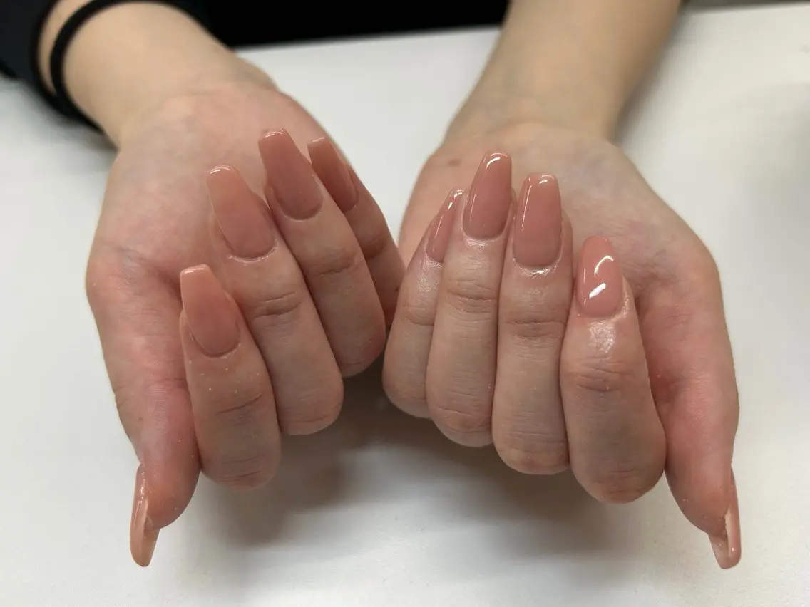 ネイル ワンカラーネイル ibelu SUZUのネイルデザイン