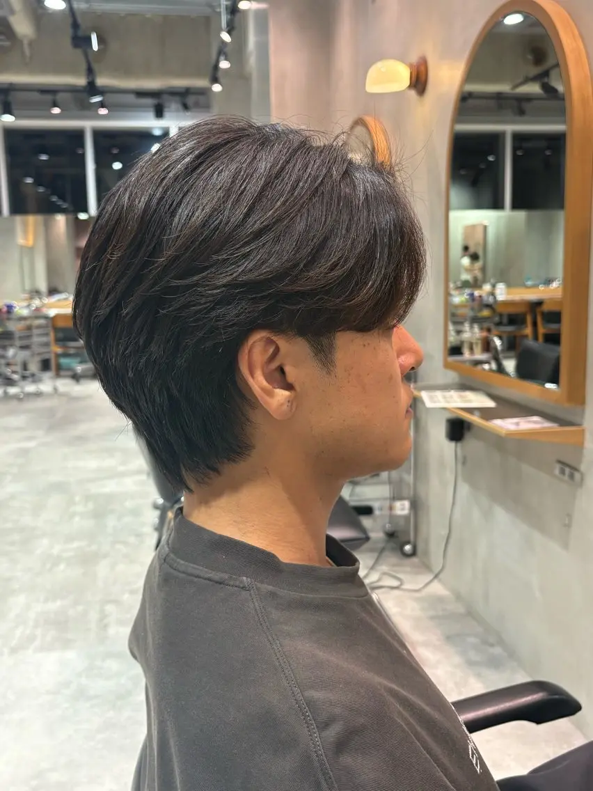 メンズ カット パーマ fifth 肥田泰輝のヘアスタイル