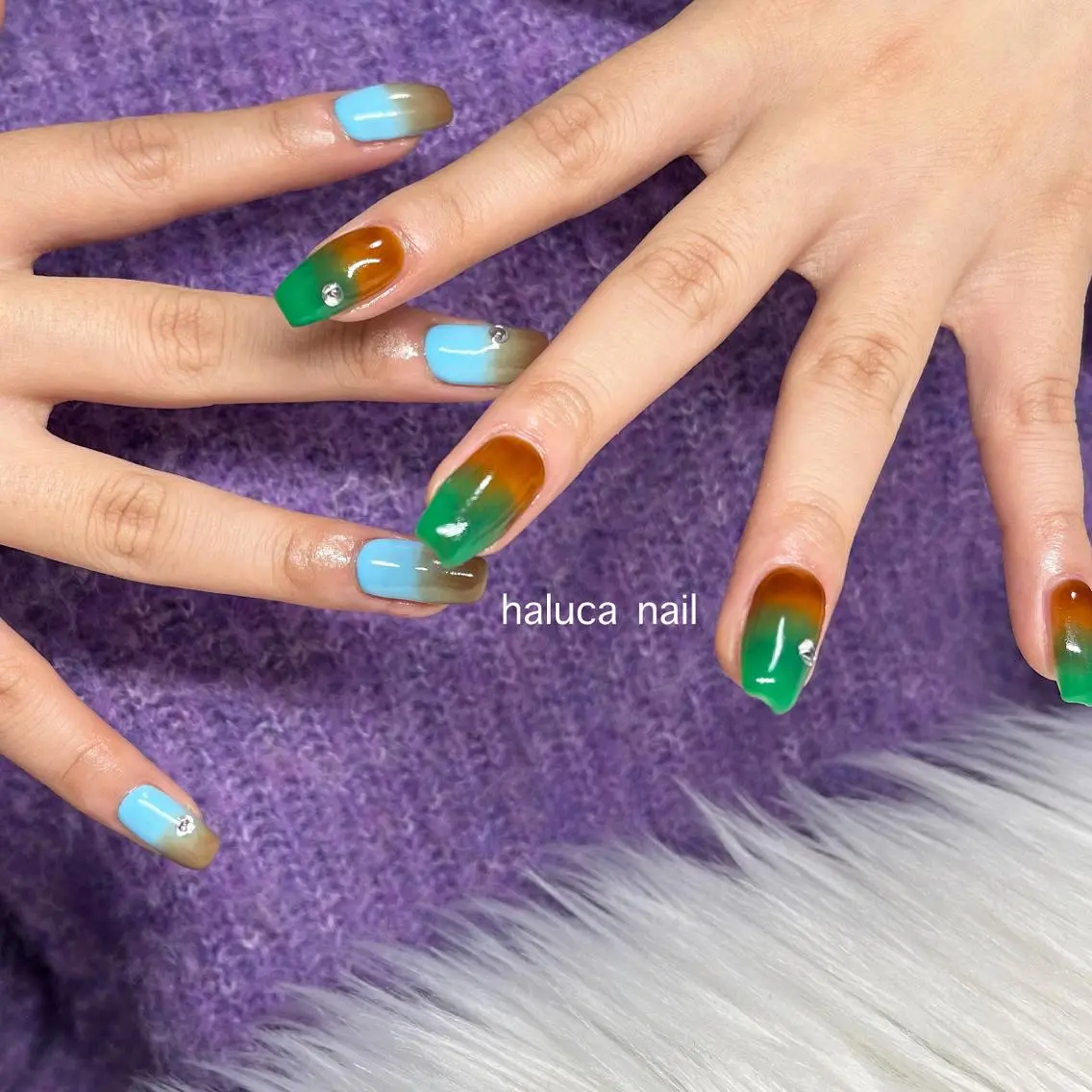 ネイル ハンドネイル ハンドケア HN haluca nailのネイルデザイン