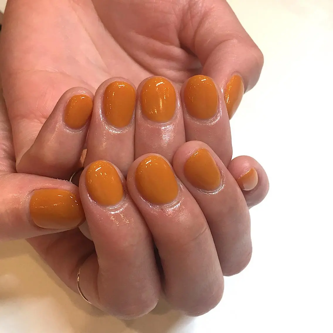 ネイル グラデーション ワンカラーネイル 春ネイル nail salon Soiréeのネイルデザイン