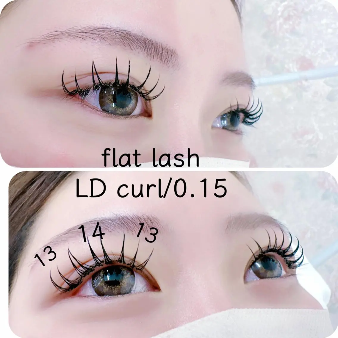 マツエク・マツパ LED lash crebiaのマツエク・マツパデザイン