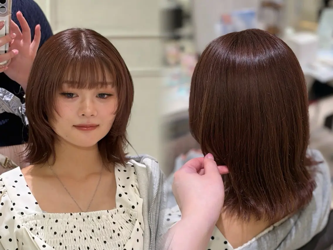 カラー カット ヘアカラー トリートメント Yu-ki🫧 /カラー指名No.1のヘアスタイル
