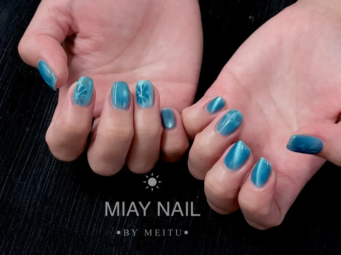 ネイル ハンドネイル 💜MIYA NAIL鶴見店のネイルデザイン