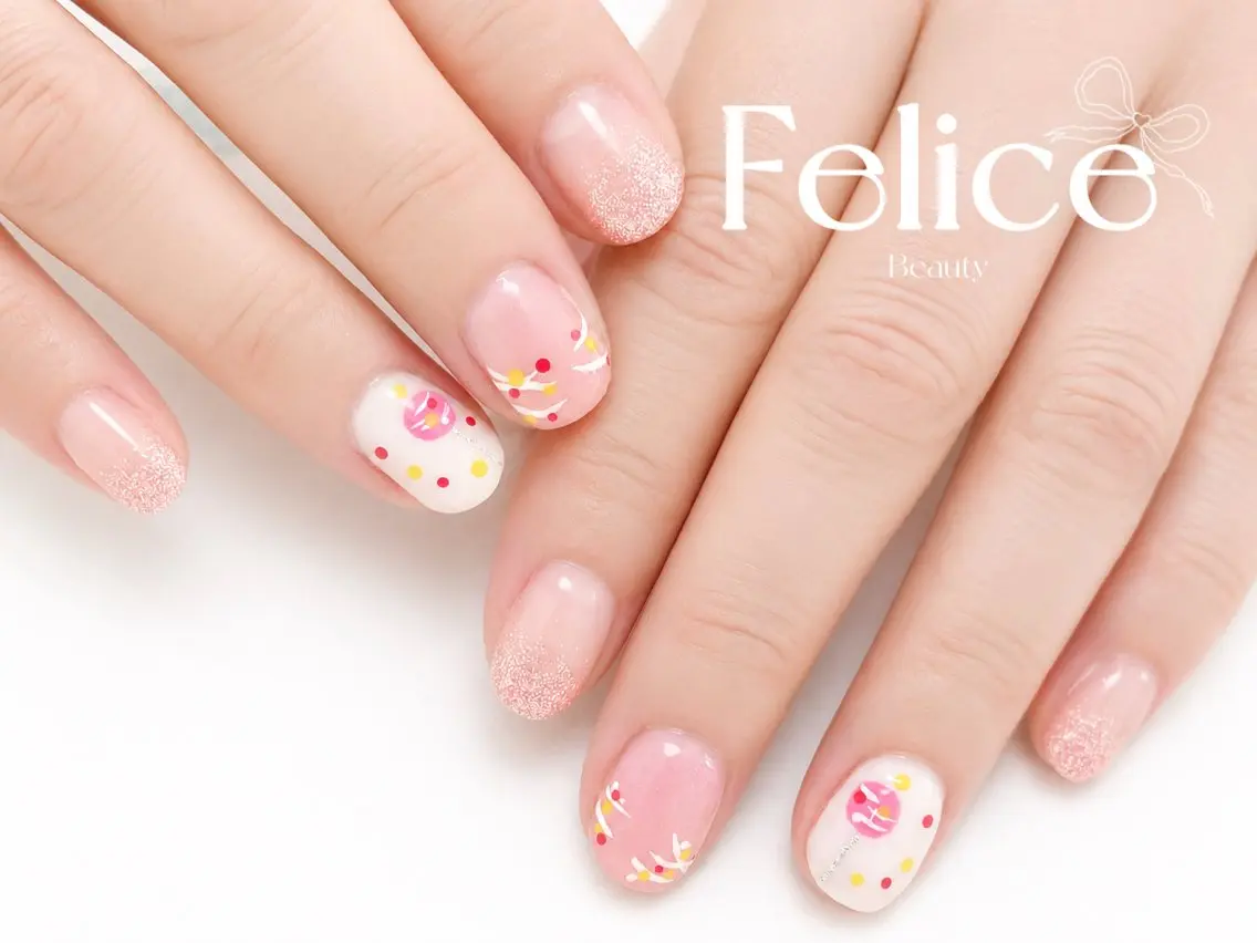 ネイル Yuu Felice春日部のネイルデザイン