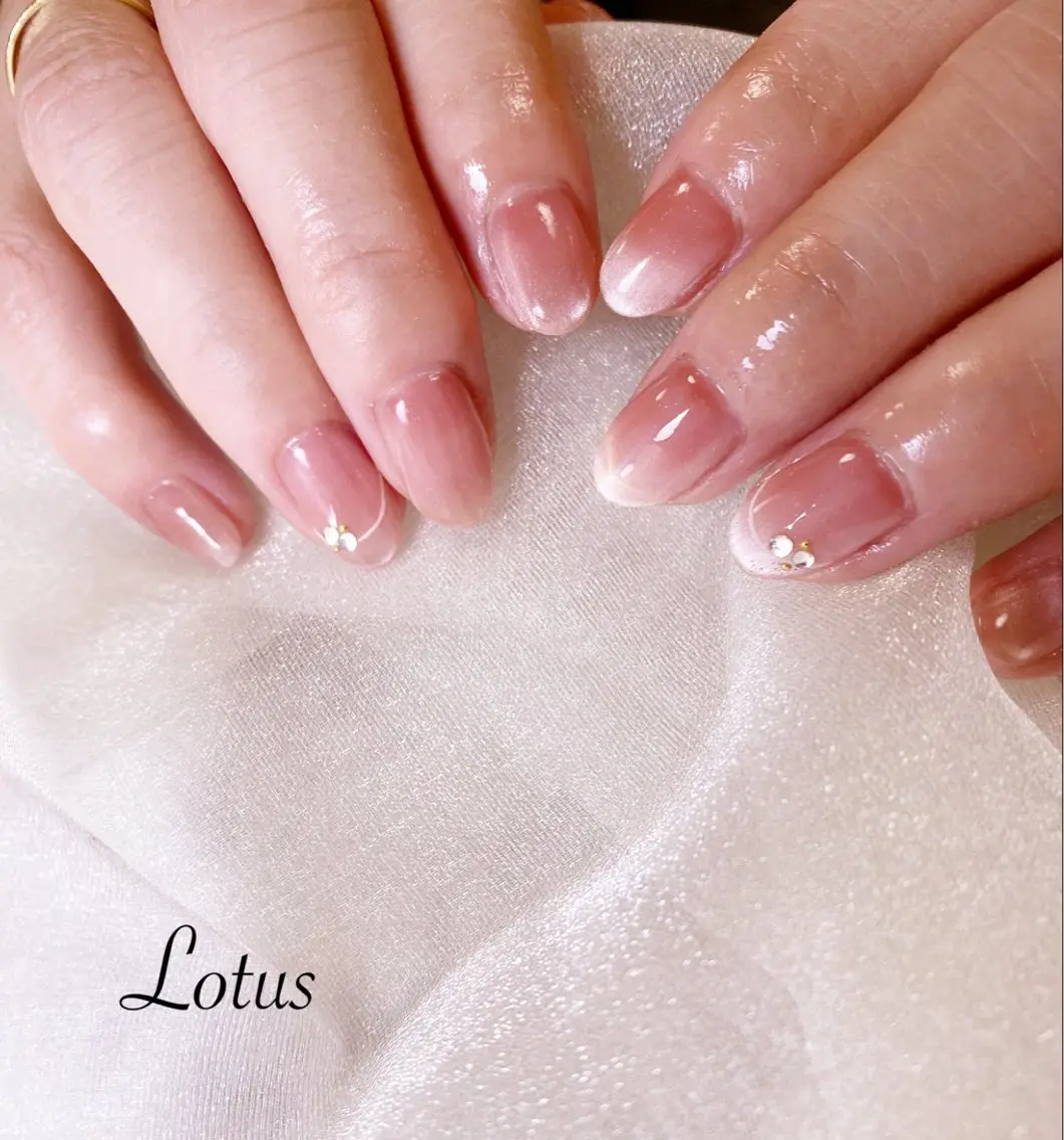 ネイル ハンドネイル ネイル＆脱毛 Lotus🌸のネイルデザイン